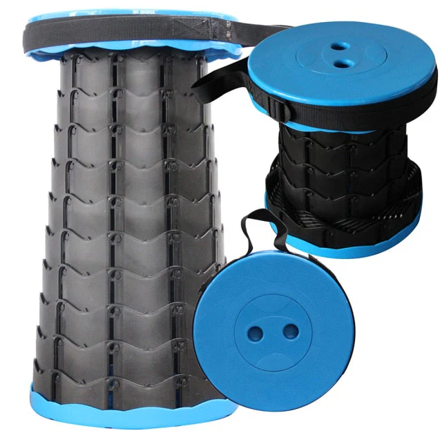 Foldable Retractable Travel Hiking Stool - Image 11