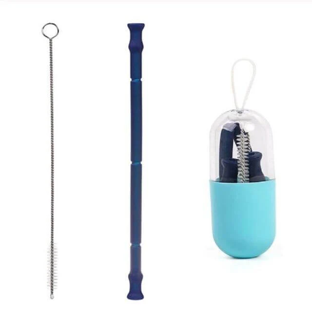 Foldable Reusable Silicone Straw - Image 10