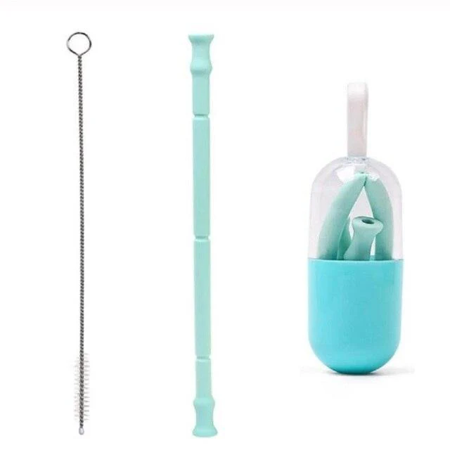Foldable Reusable Silicone Straw - Image 11