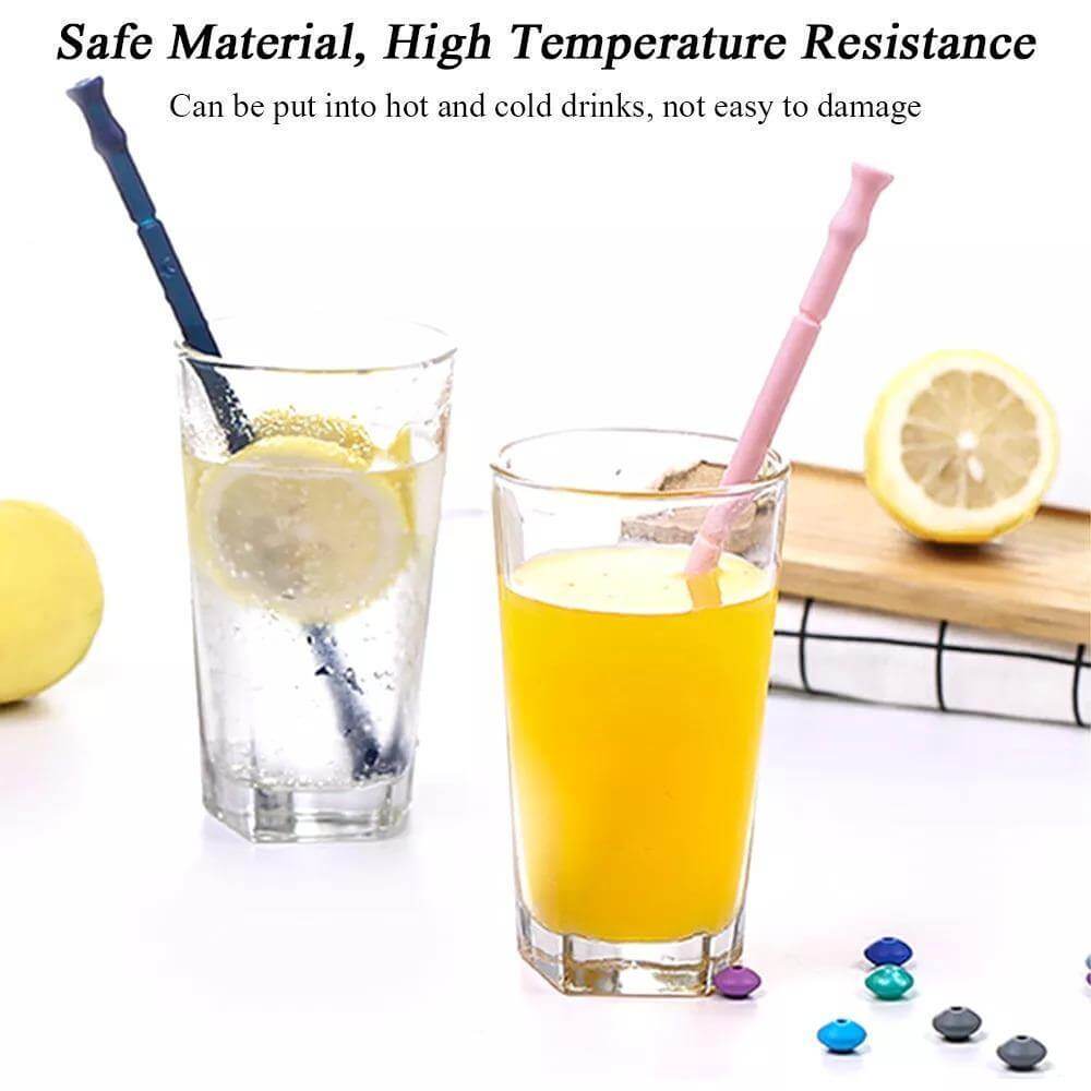 Foldable Reusable Silicone Straw - Image 8