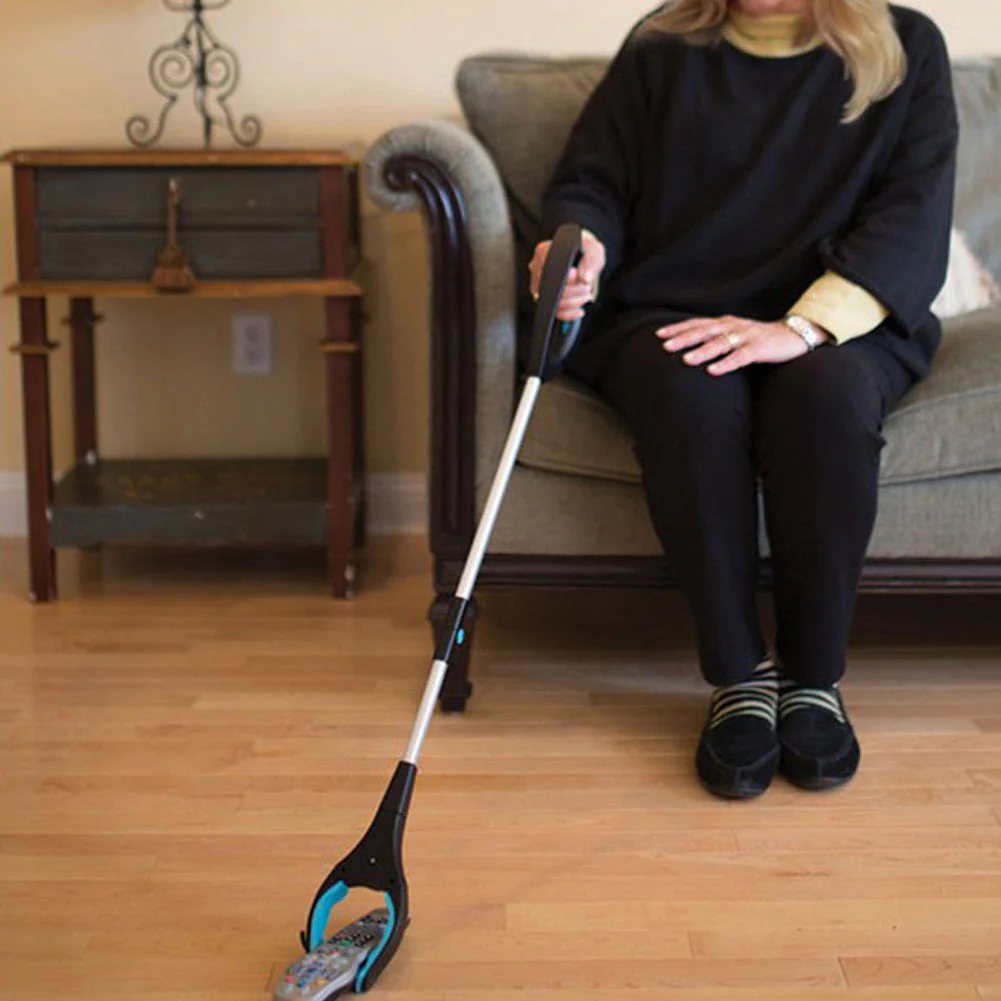 Foldable Rotating Long Handle Litter Grabber Tool - Image 2