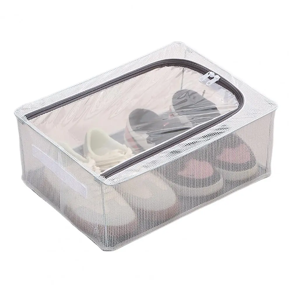 Foldable Stackable Shoe Storage Organizer - Image 9