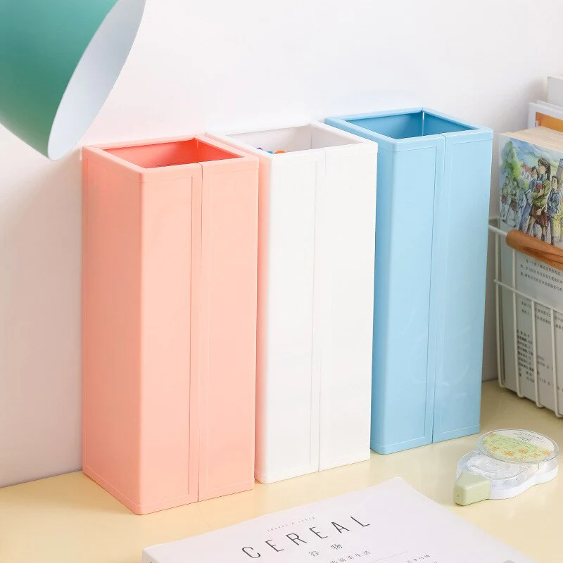 Foldable Stationary Makeup Storage Box - Image 5