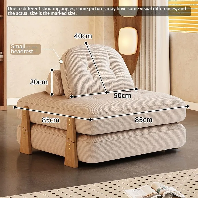 Foldable Tatami Pull-Out Chic Comfy Sofa  Bed - Image 9