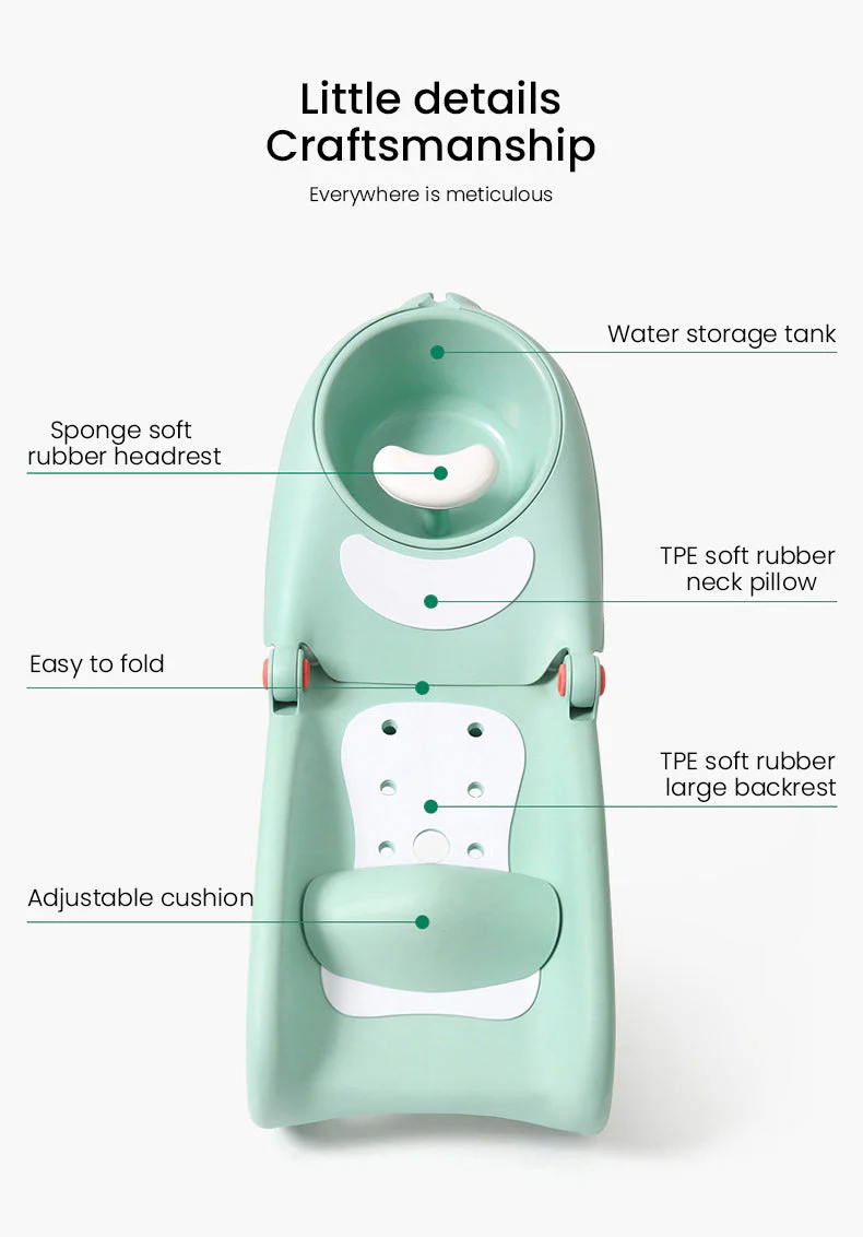 Folding Infant Hair Wash Baby Chair - Image 5