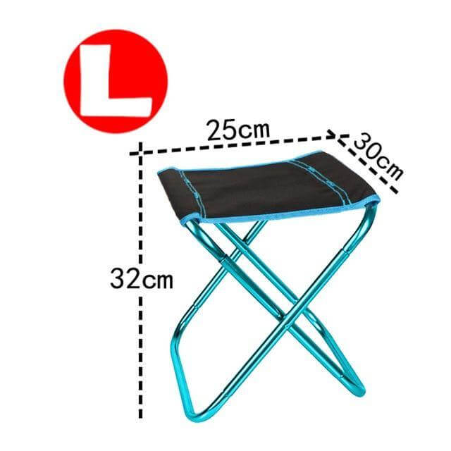 Folding Portable Small Stool Chair - Image 2