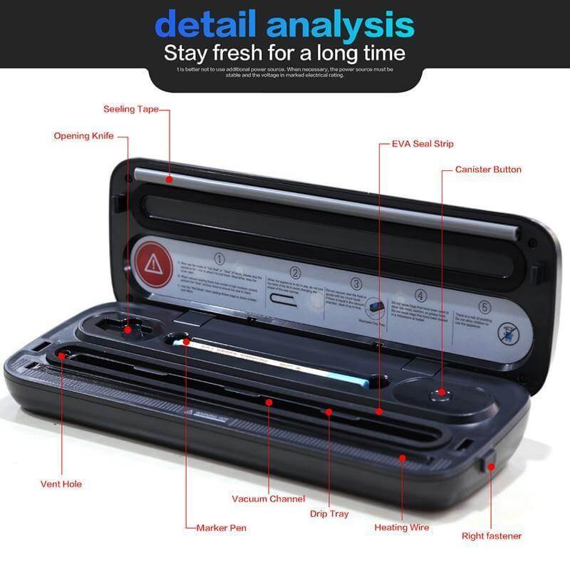 Food Vacuum Sealer Packing Machine - Image 4