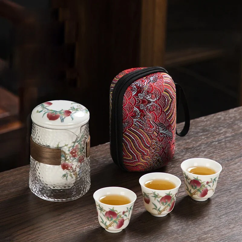 Forest Deer Ceramic Tea Set - Image 4
