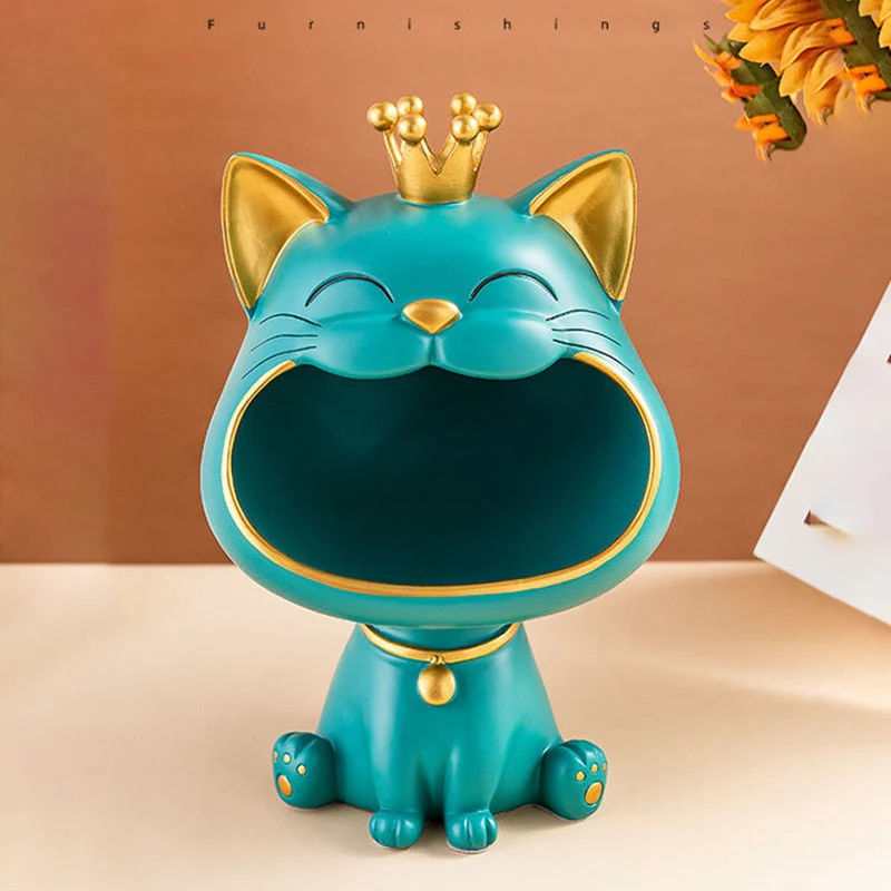 Fortune Kitty Statue Home Storage Box - Image 6