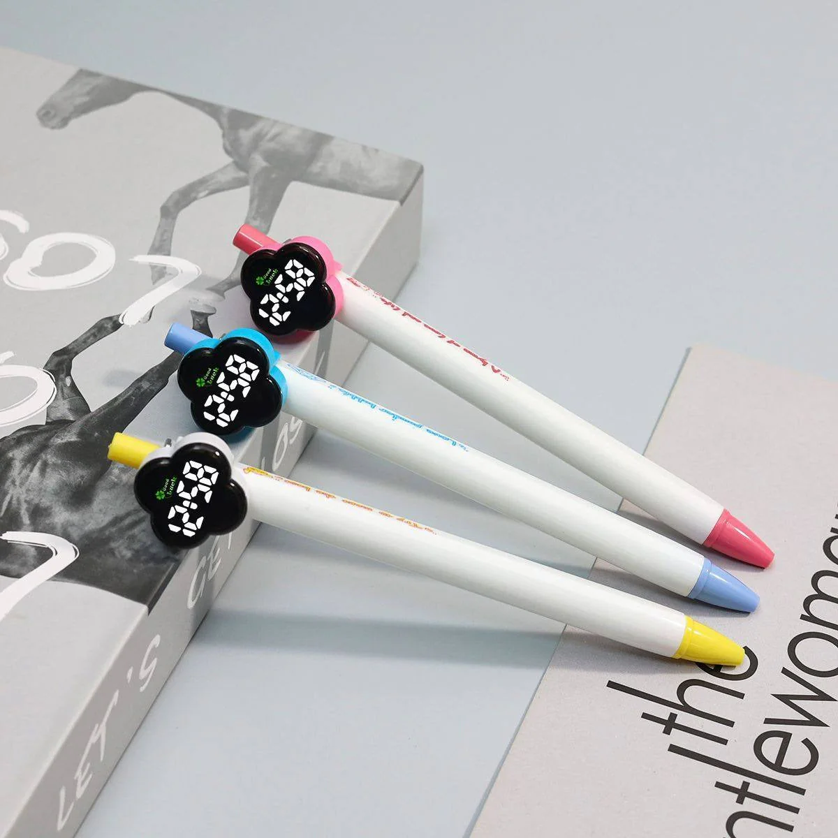 Four Leaf Clover Pen Tip LED Watch - Image 7