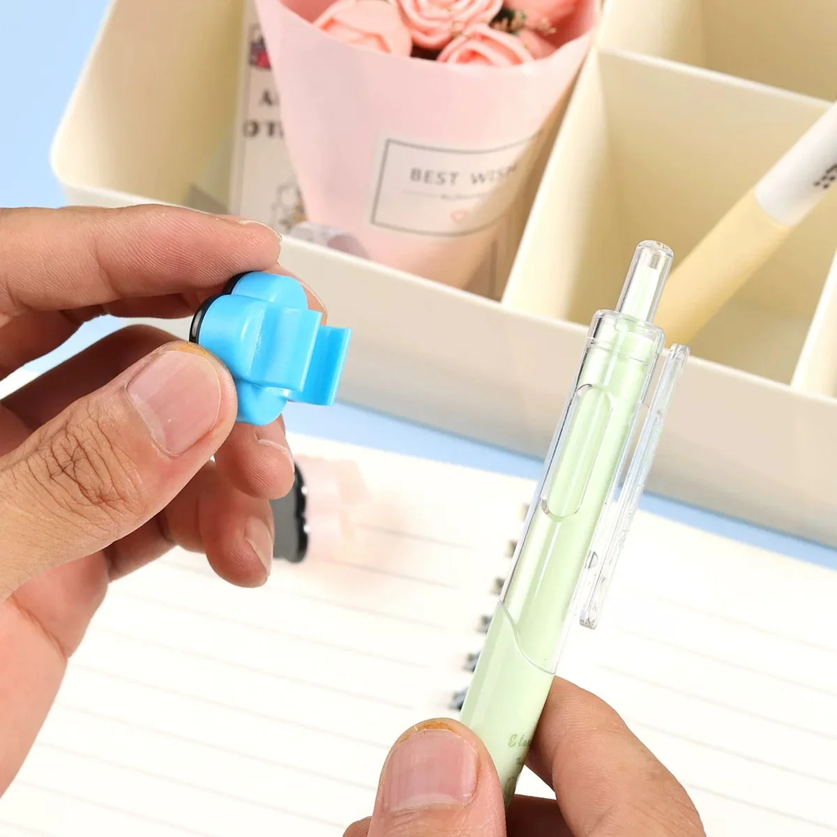 Four Leaf Clover Pen Tip LED Watch - Image 8