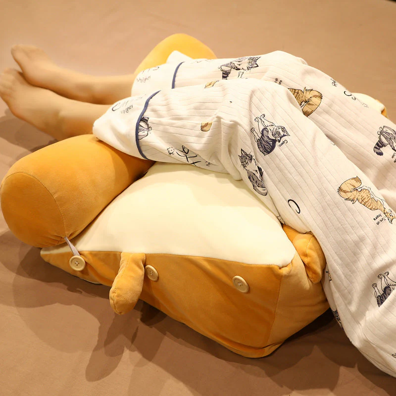 Fruity Toast Bread Comfy Pillow - Image 3