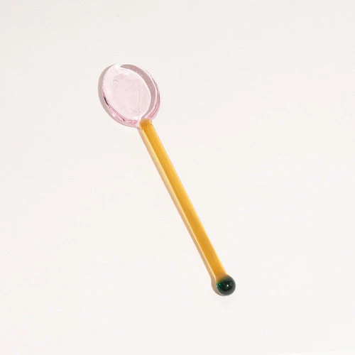 Fun Wavy Glass Dessert Spoons - Image 13