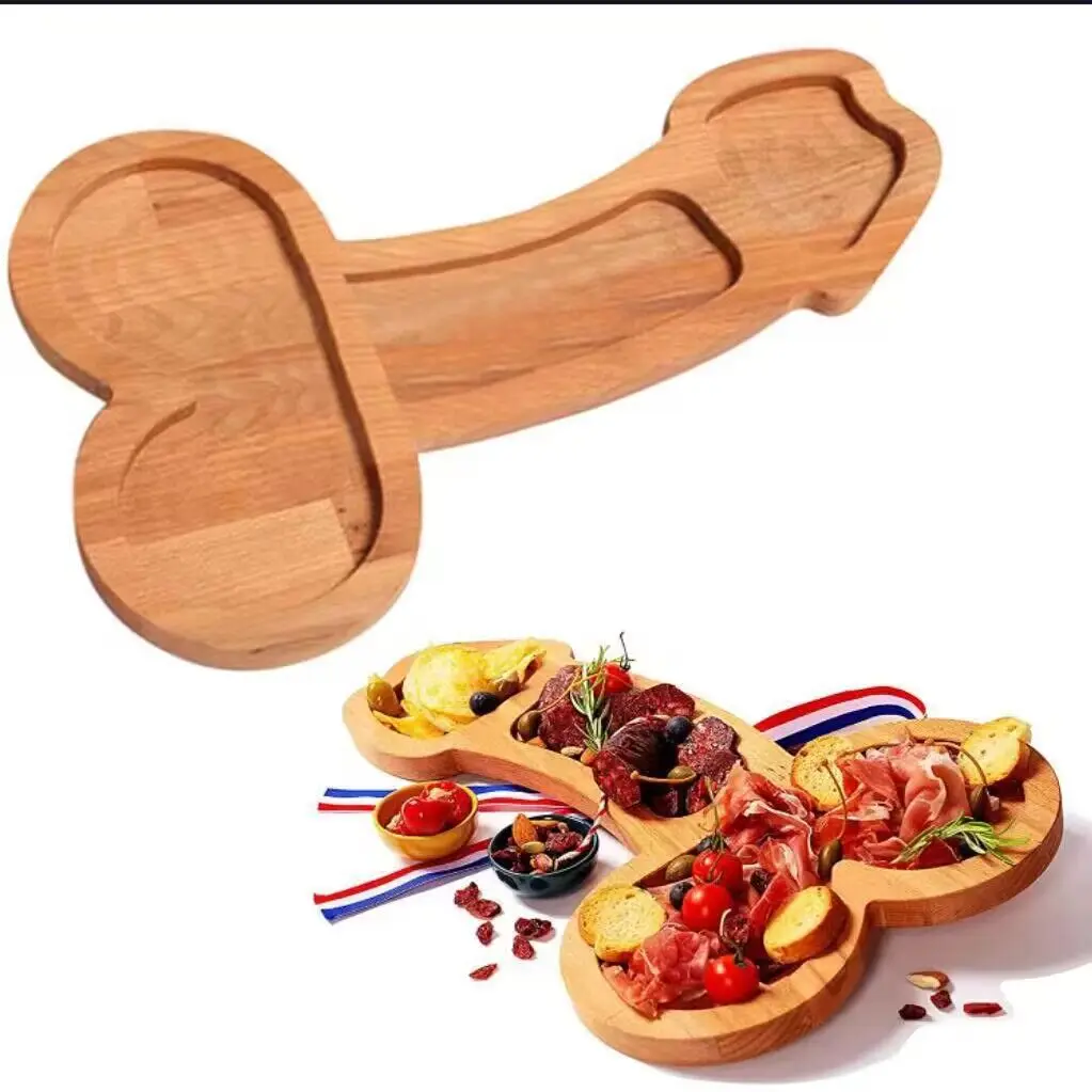 Funny Adult-Themed Multi-Compartment Serving Board - Image 5