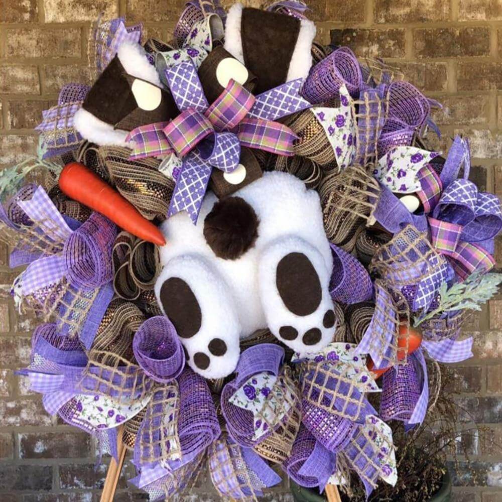 Funny Bunny Door Ornament - Image 2