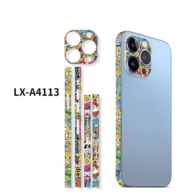 Funny Emojis iPhone Side Sticker - Image 4