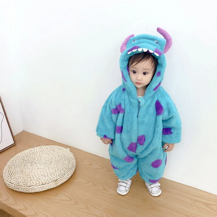Furry Baby Cute Animal Costume Full Body Onesie - Image 3
