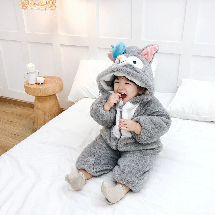 Furry Baby Cute Animal Costume Full Body Onesie - Image 6