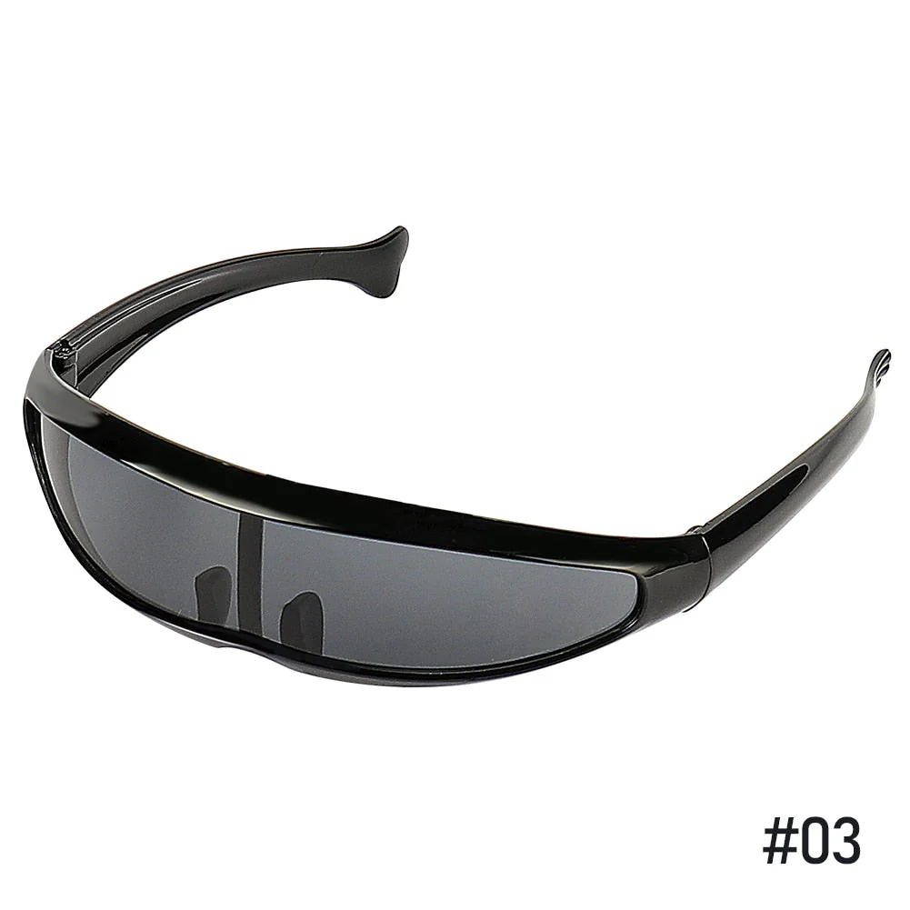 Futuristic Cyborg Cosplay Sunglasses - Image 6