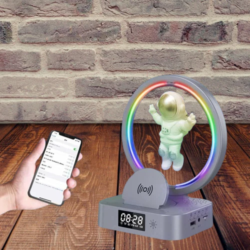 Galactic Astranout Alarm Clock RGB Speaker - Image 3