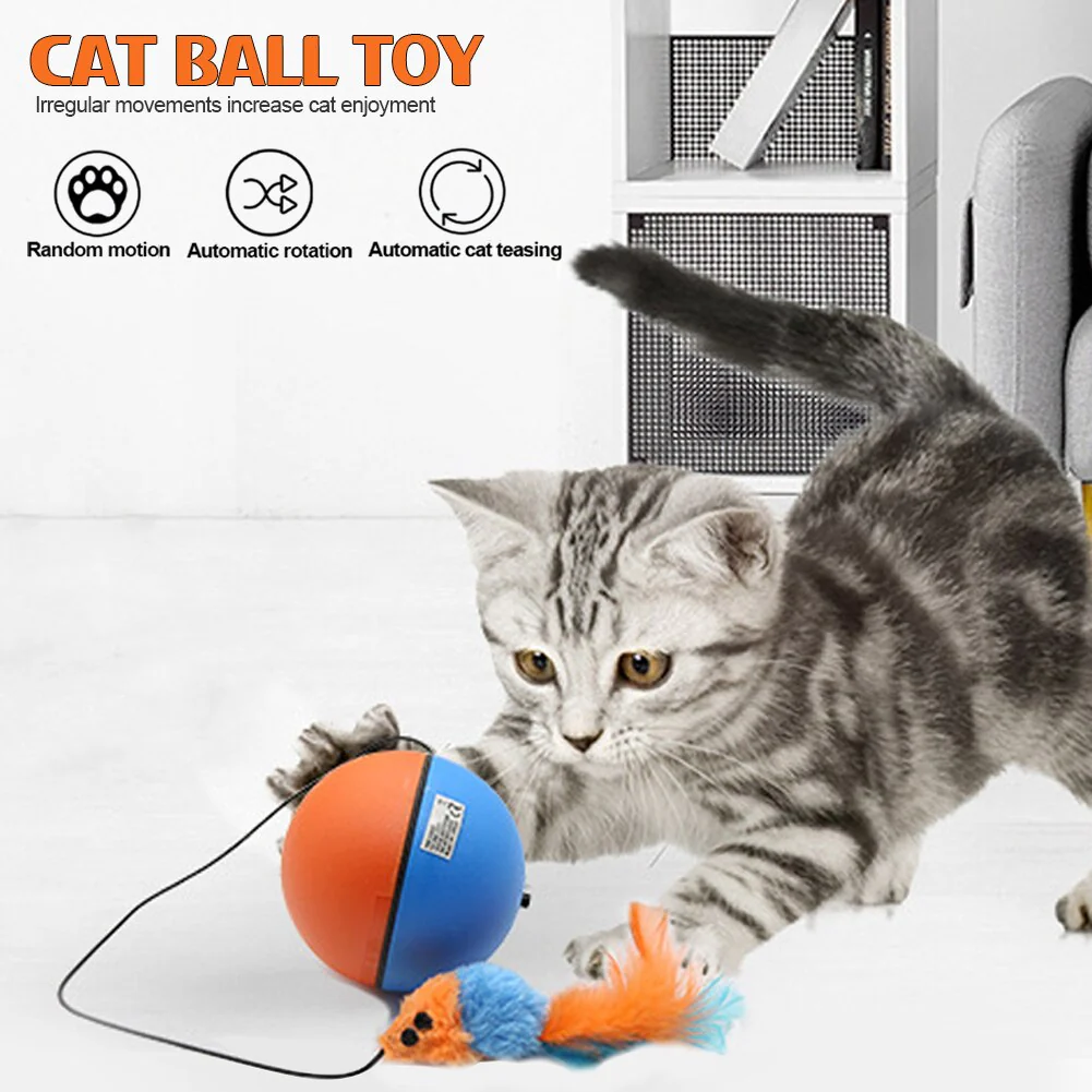 Game Master Automatic Running Cat Ball Toy - Image 5