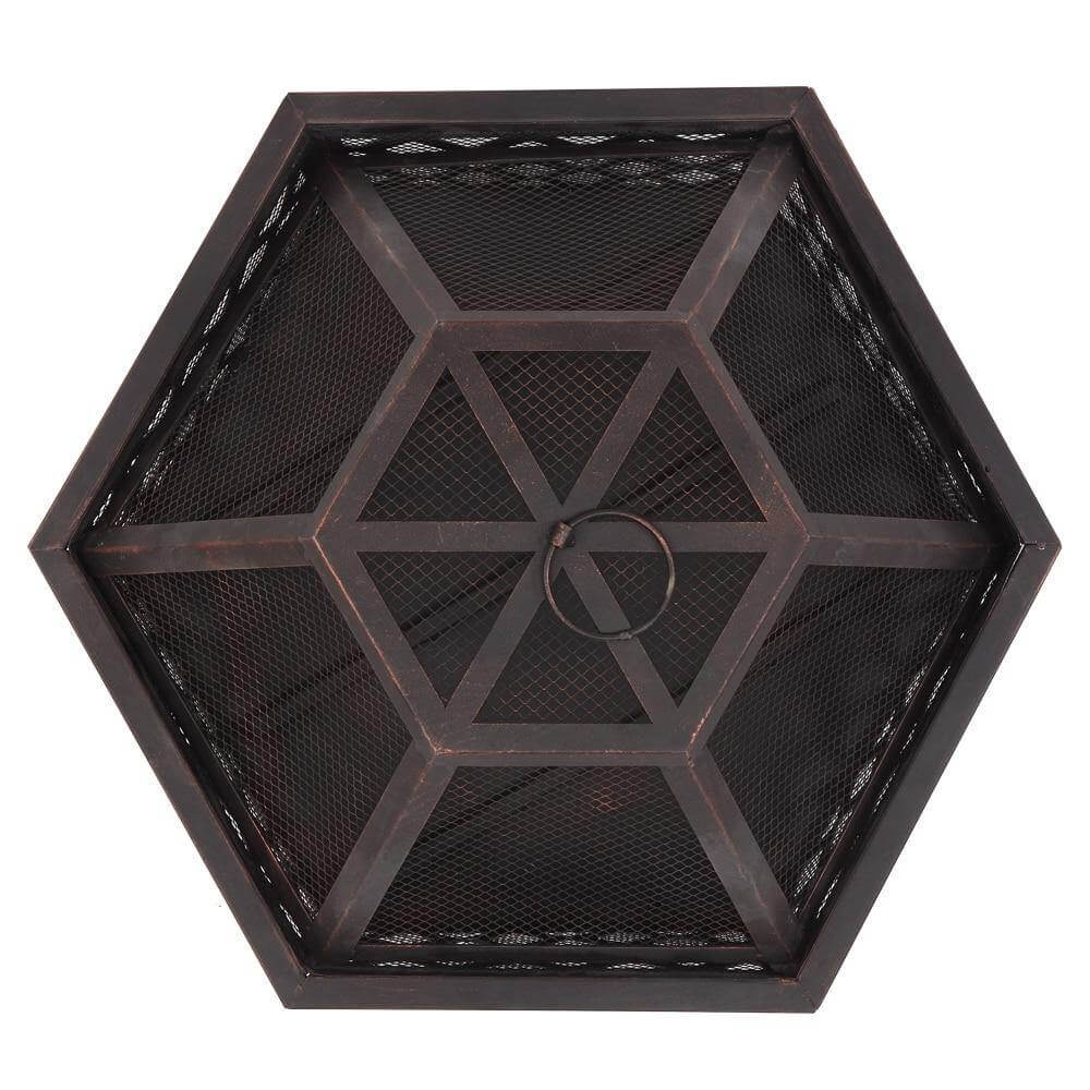 Geometric Garden Fire Pit Stove - Image 7