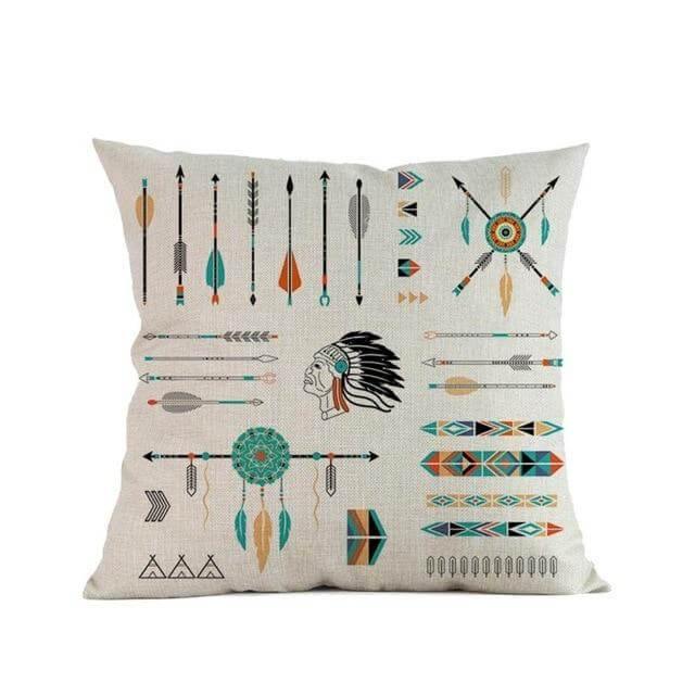 Geometric Symbols Decorative Home Pillow Cases - Image 9