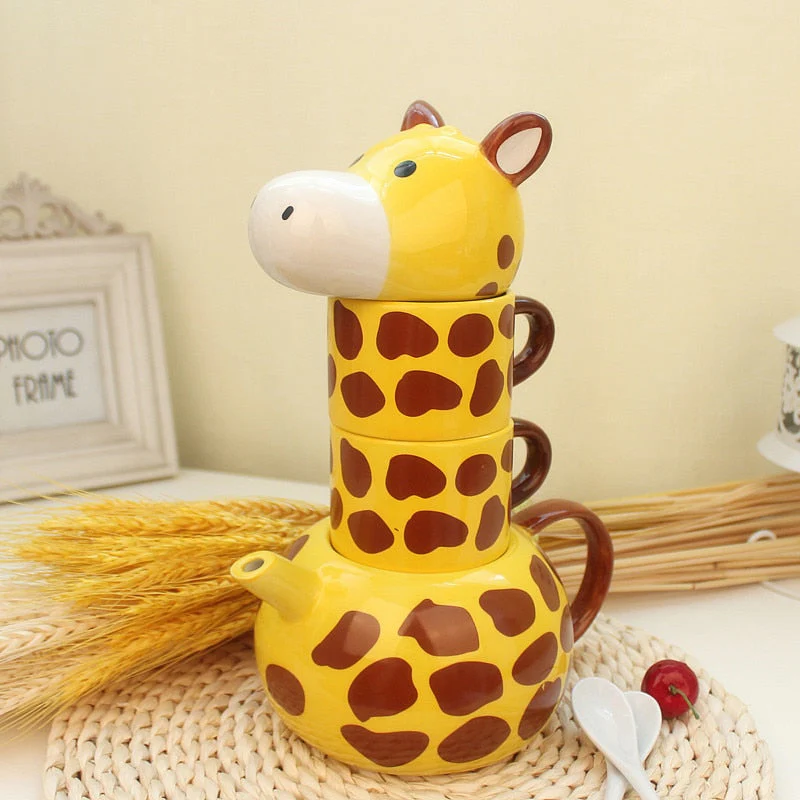 Giraffe Mug Teapot Set - Image 6
