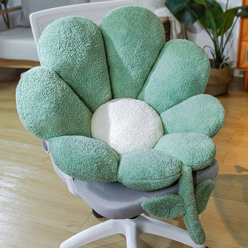 Golden Blossom Sunflower Soft Seat Cushion - Image 4