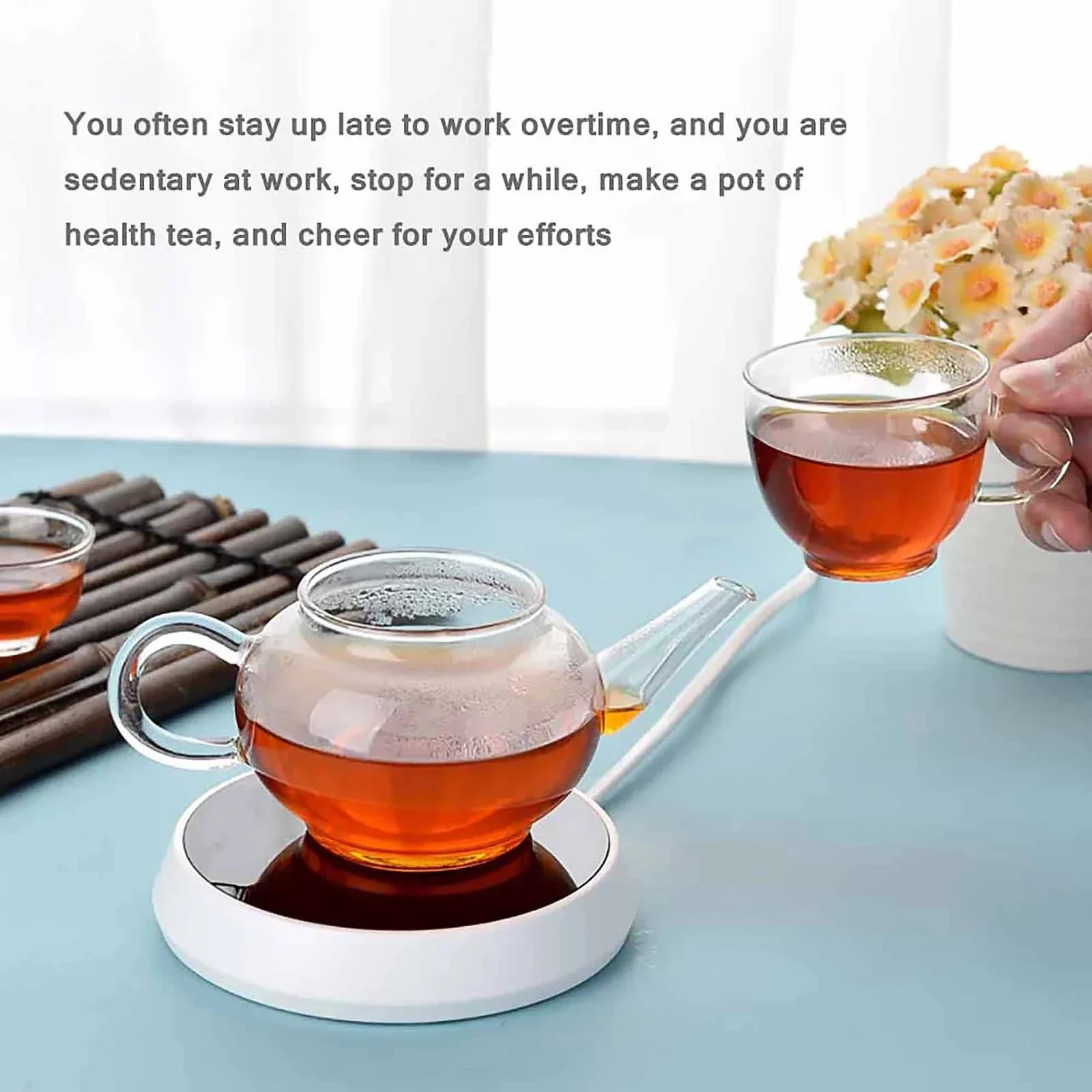 Gravity-Induction Quick Mug Warmer Coaster - Image 5