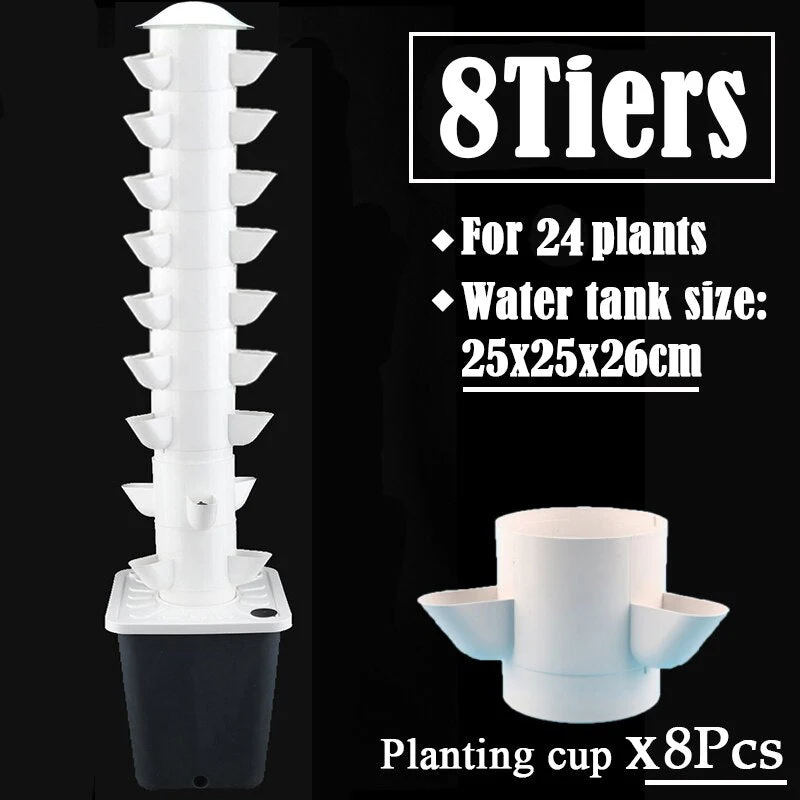 Green Life Vertical Hydroponic Home Gardening Kit - Image 10