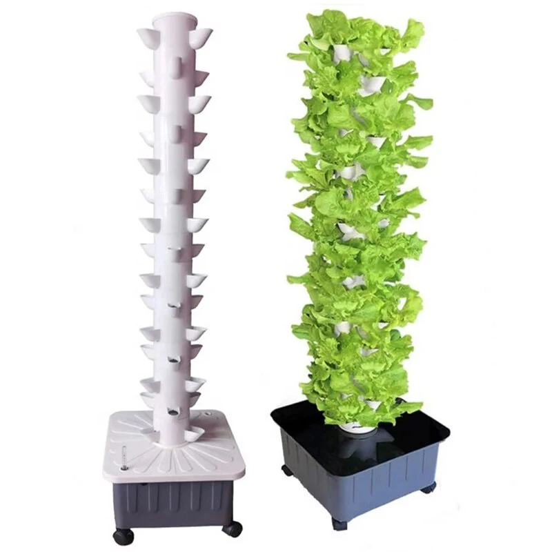 Green Life Vertical Hydroponic Home Gardening Kit - Image 2