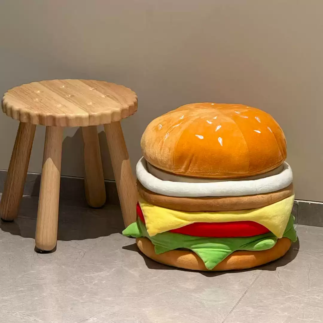 Hamburger Ottoman Space Organizer Chair - Image 5