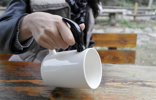 Hammer Shaped Ceramic Mug - Image 3