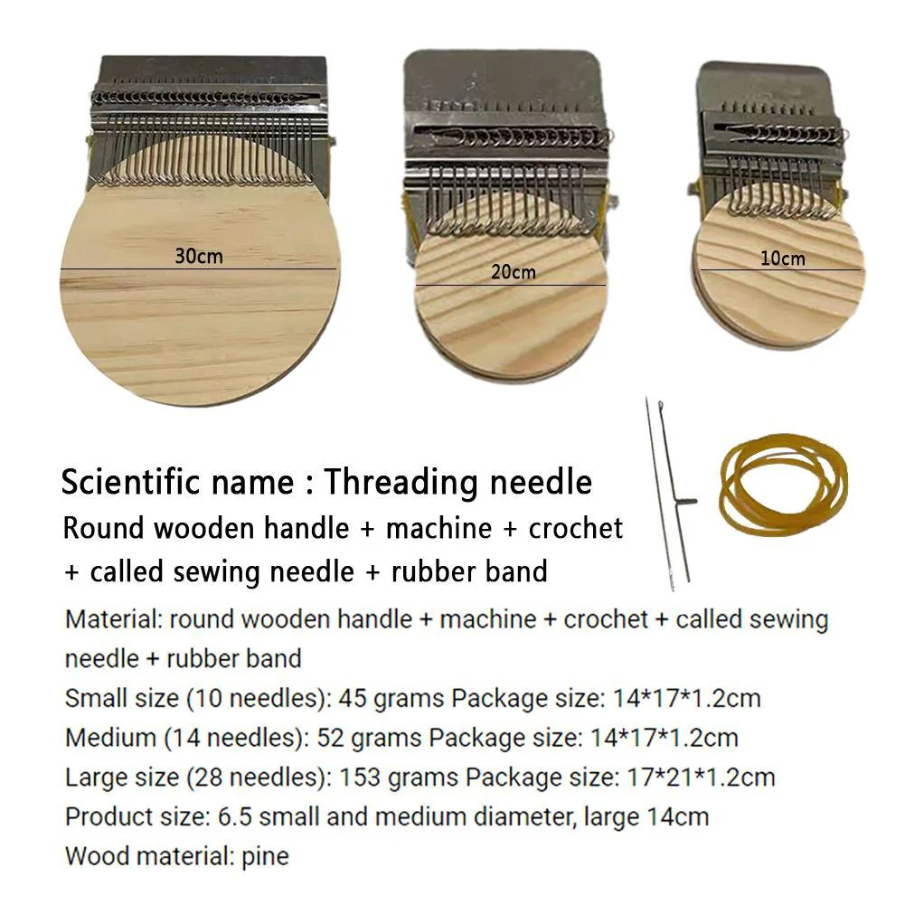 Hand Knitting DIY Small Weaving Loom Kit - Image 5