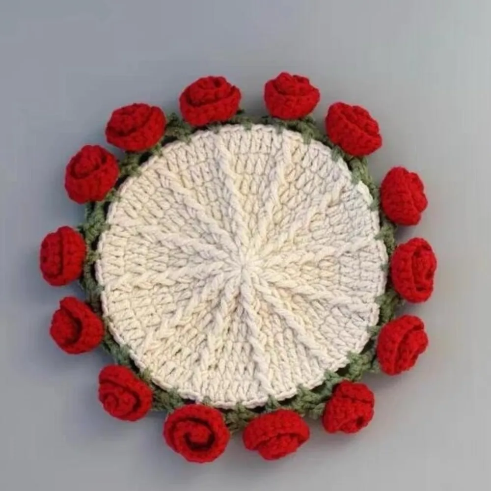 Handcrafted Convertible Yarn Rose Bouquet - Image 10