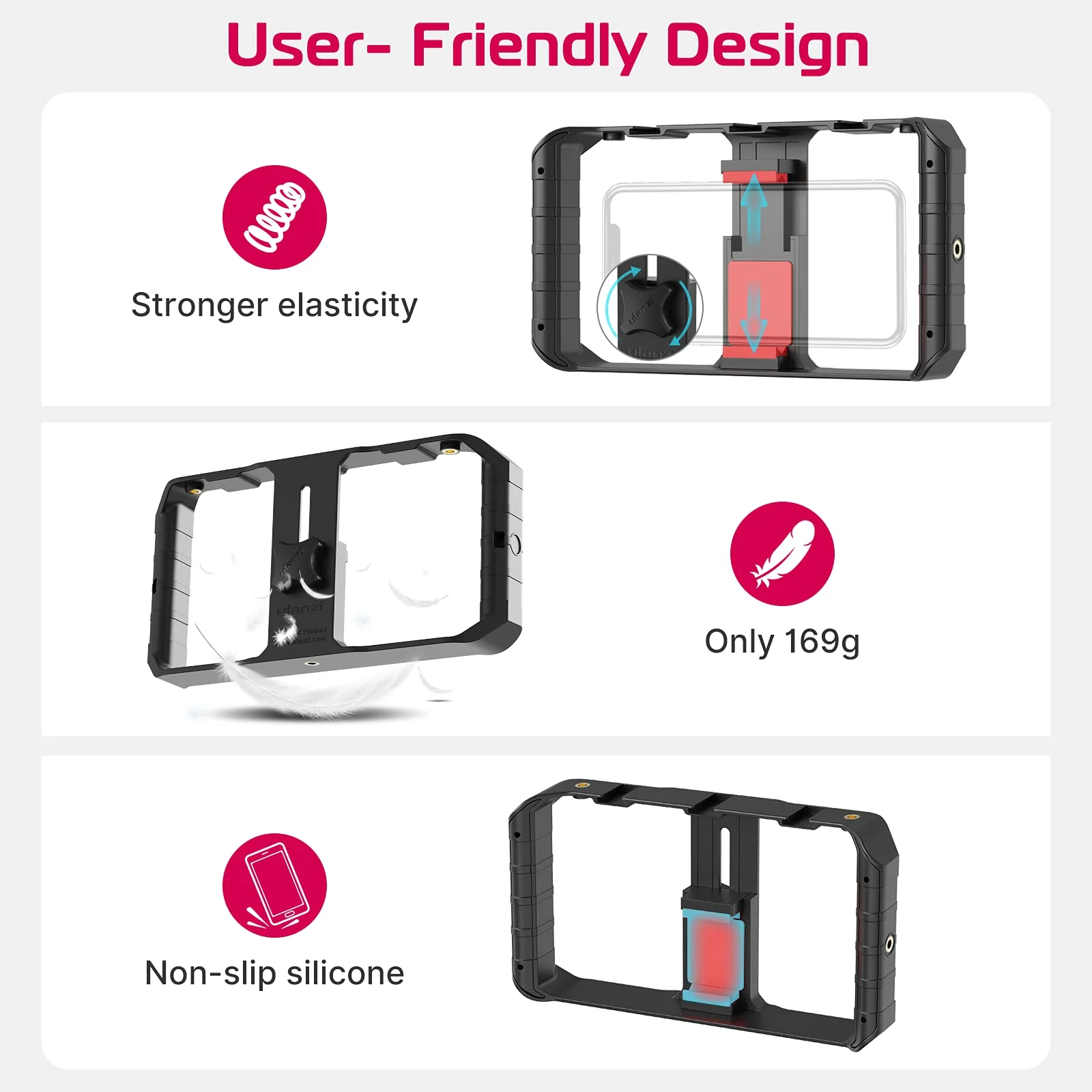 Handheld Phone Video Stabilizer Tripod - Image 5