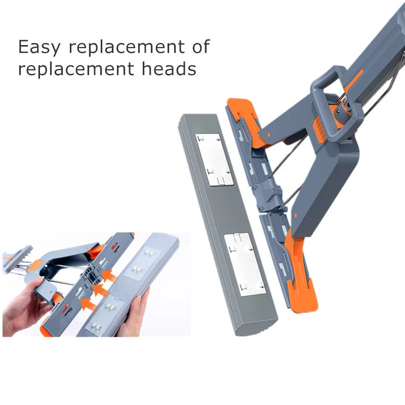 Handle Ease Foldable Effortless Floor Mop - Image 3