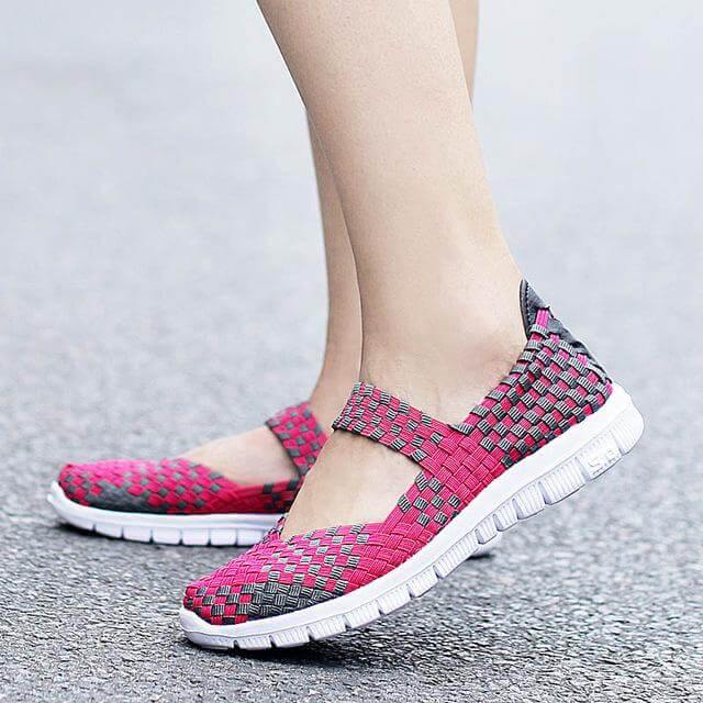 Handmade Breathable LightWeight Women Shoes - Image 4
