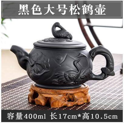 Handmade Large Capacity Chinese Herbal Teapot - Image 20