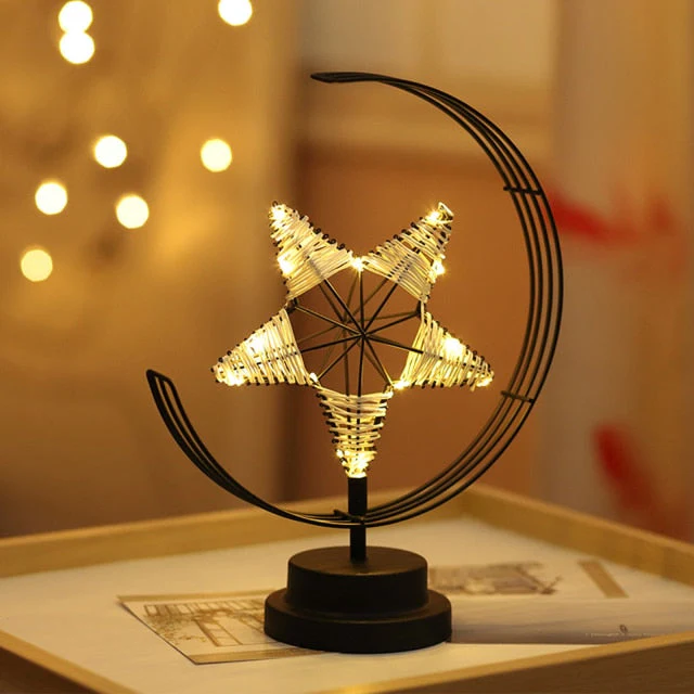 Handmade LED Iron Lunar Lamp - Image 26