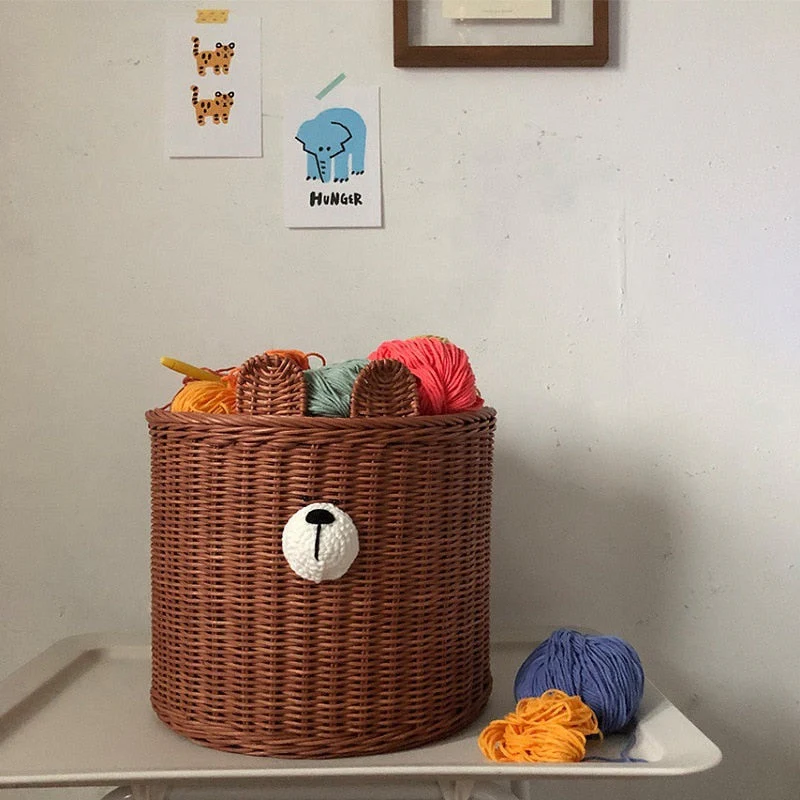 Handmade Storage Bear Baskets - Image 2