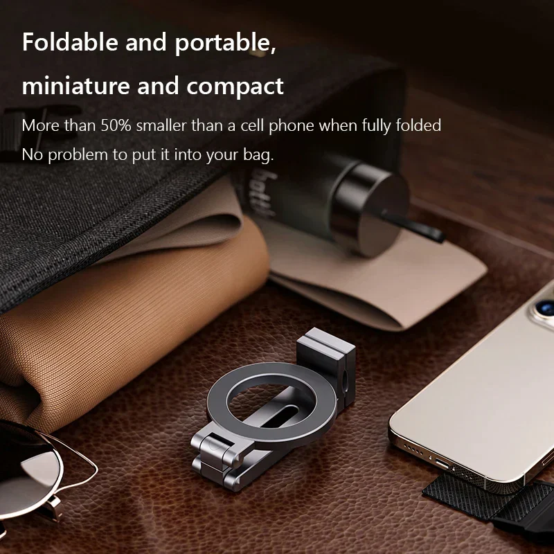 Hands-Free Magnetic Travel Phone Holder Bracket - Image 5