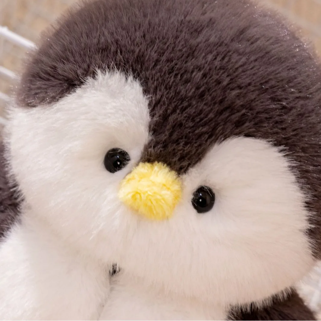 Happy Penguins Plush Comfy Cozy Slippers - Image 4