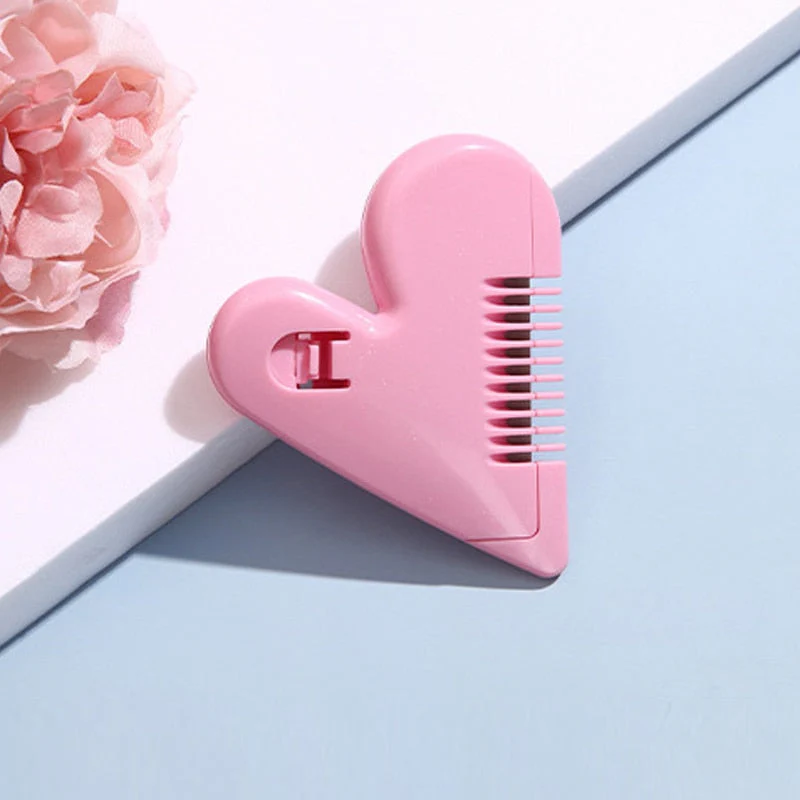 Heart Shape Hair Cutting Comb - Image 5