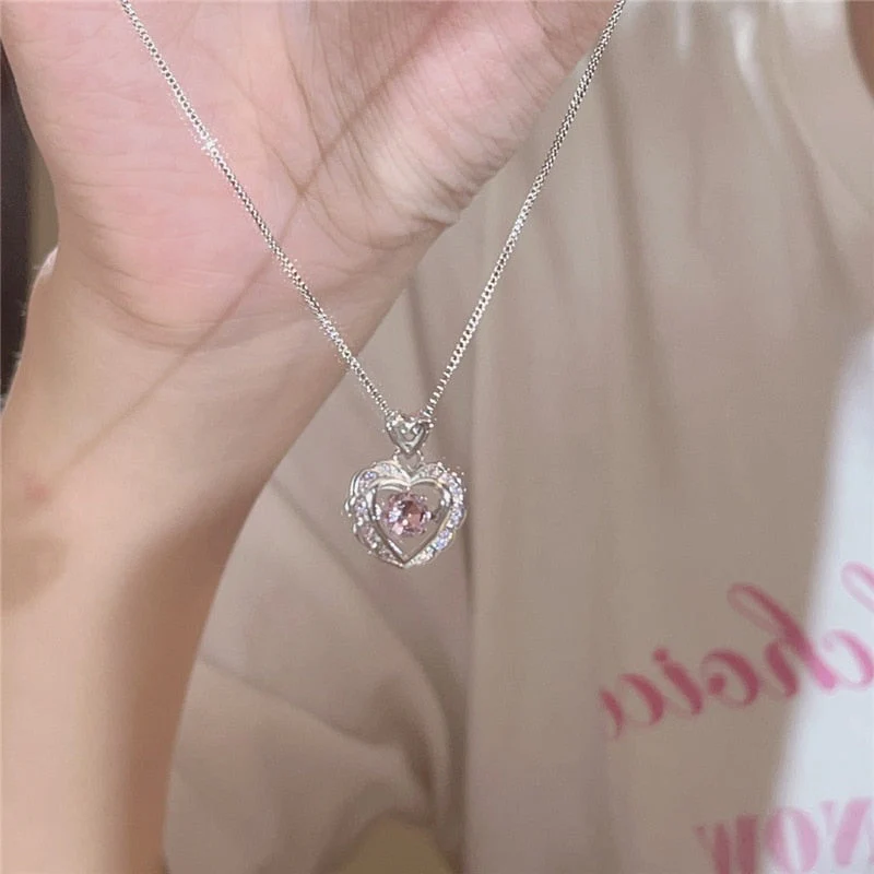 Heartbeat Harmony Crystal Pendant - Image 7