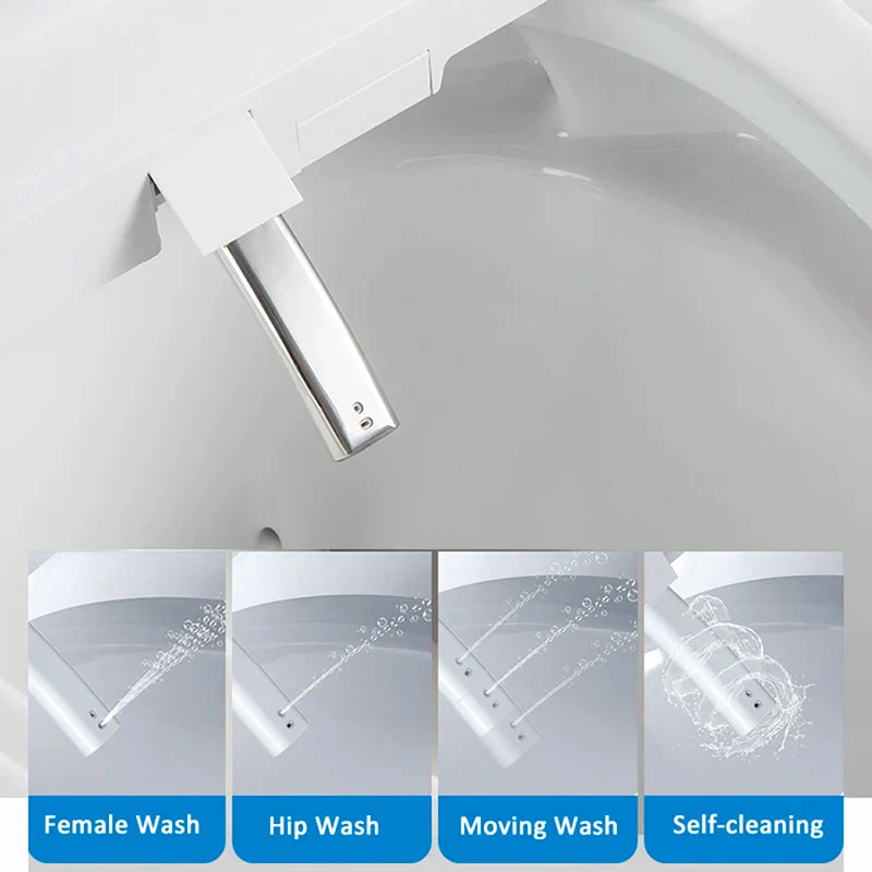 Heated Smart U-Shape Electric Bidet Cover Toilet Seat - Image 5