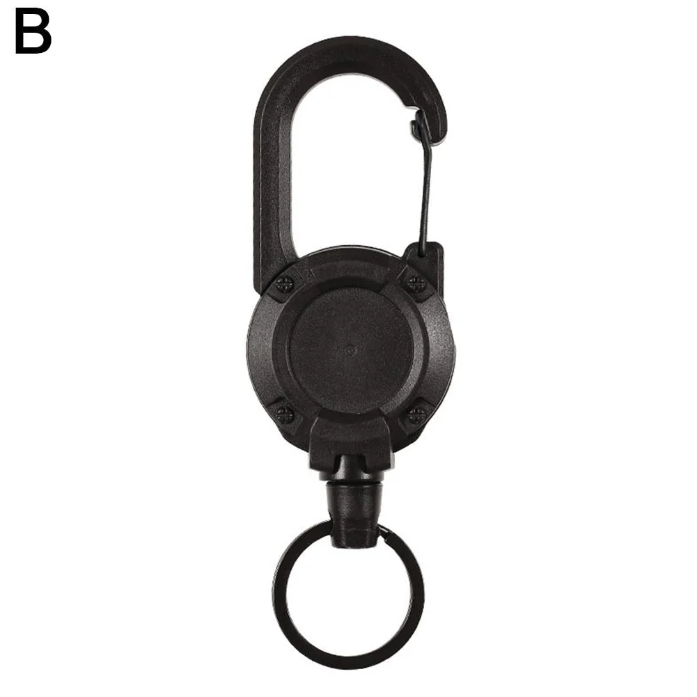 Heavy Duty Retractable Pull Practical Keychain - Image 8