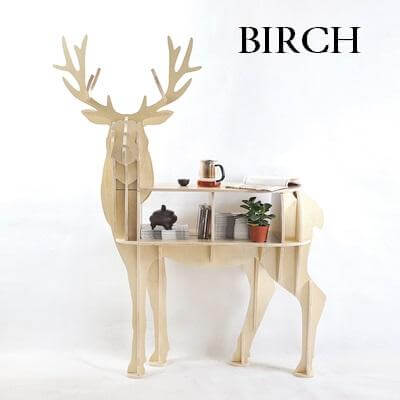 High-end Wooden Reindeer Puzzle Table - Image 3