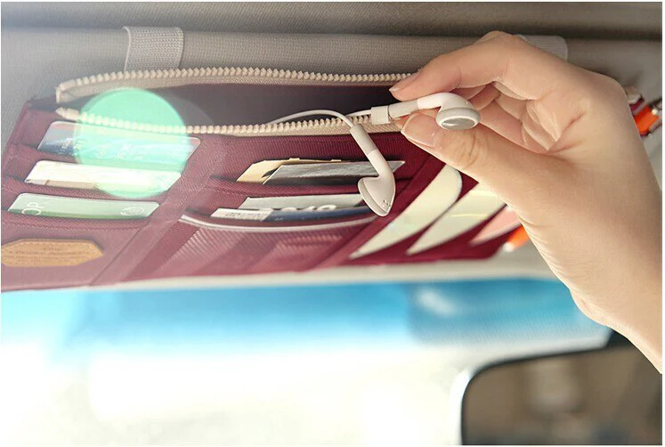 High-grade Sun Visor Storage Bag for Car - Image 3